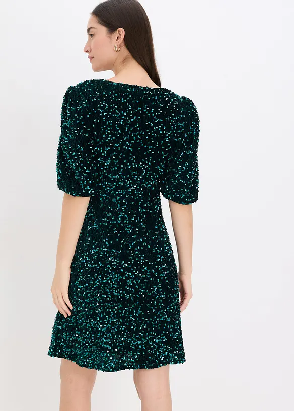 Abito con paillettes, bonprix