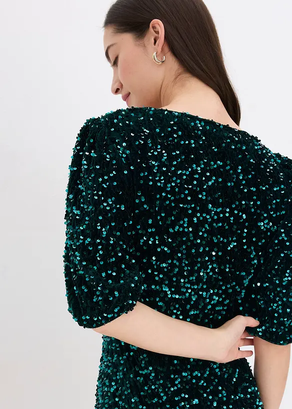 Abito con paillettes, bonprix