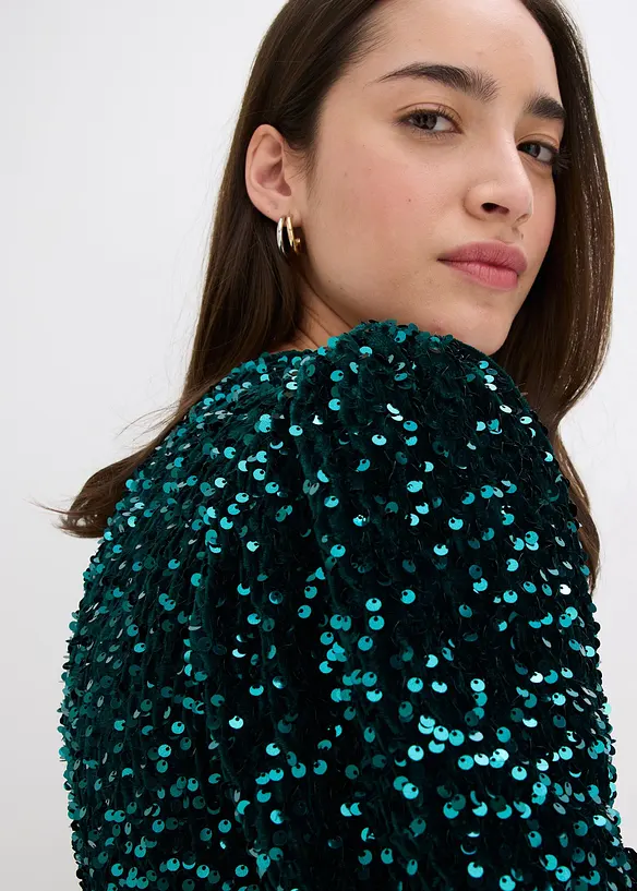 Abito con paillettes, bonprix