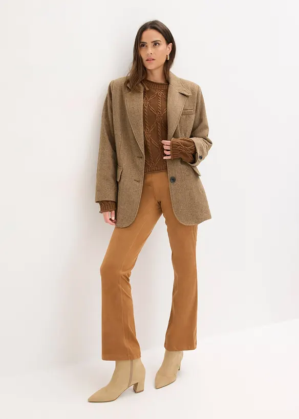 Maglione in misto cotone, bonprix