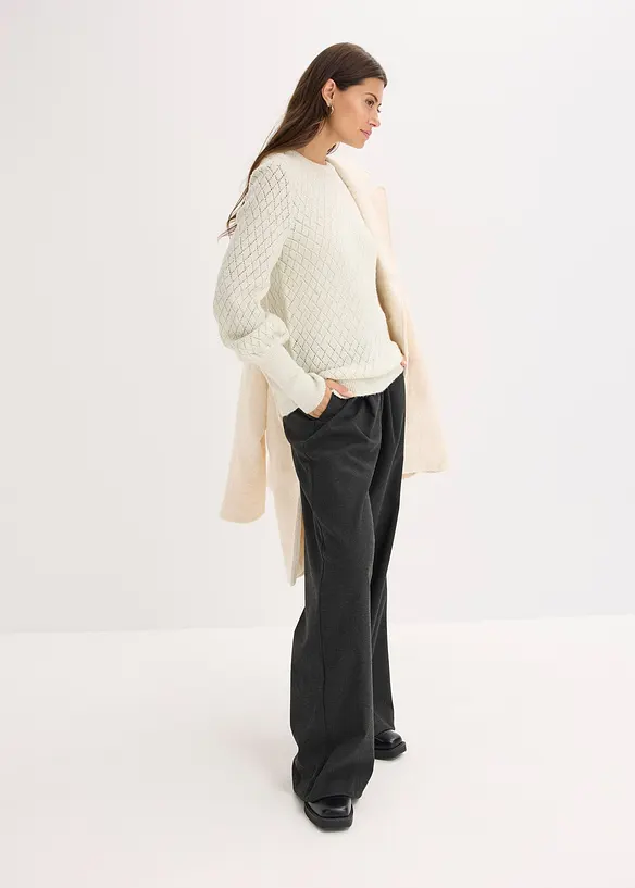 Maglione traforato, bonprix