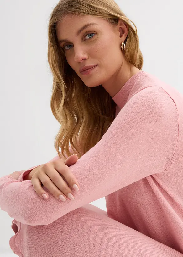 Abito in maglia svasato, bonprix