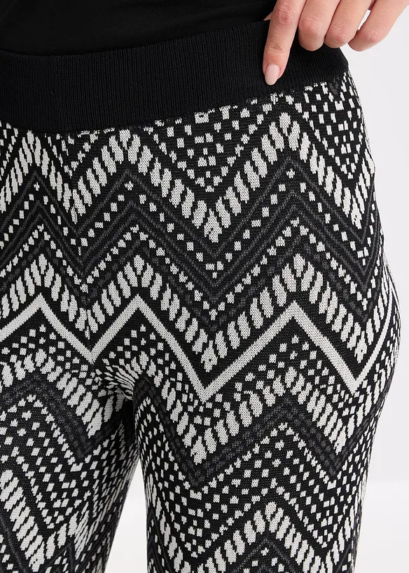 Pantaloni in maglia, bonprix