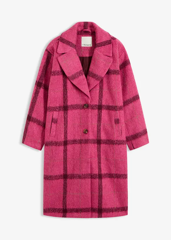 Cappotto oversize in simil lana, bonprix