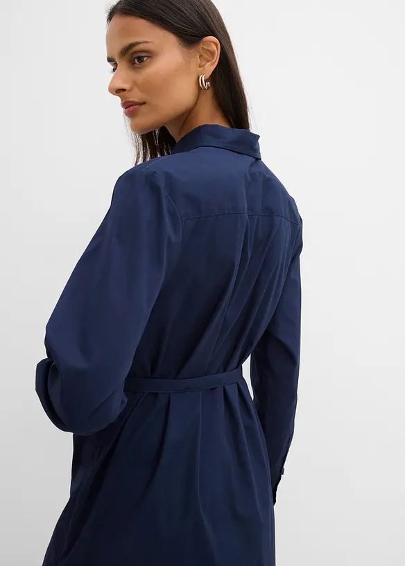 Abito midi in puro cotone biologico, bonprix