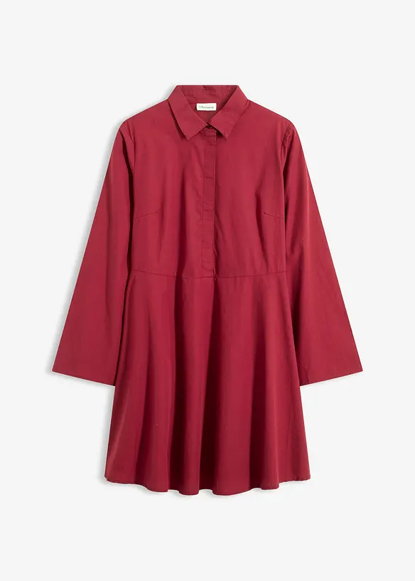 Abito chemisier in puro cotone, bonprix