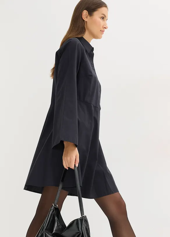 Abito chemisier in puro cotone, bonprix