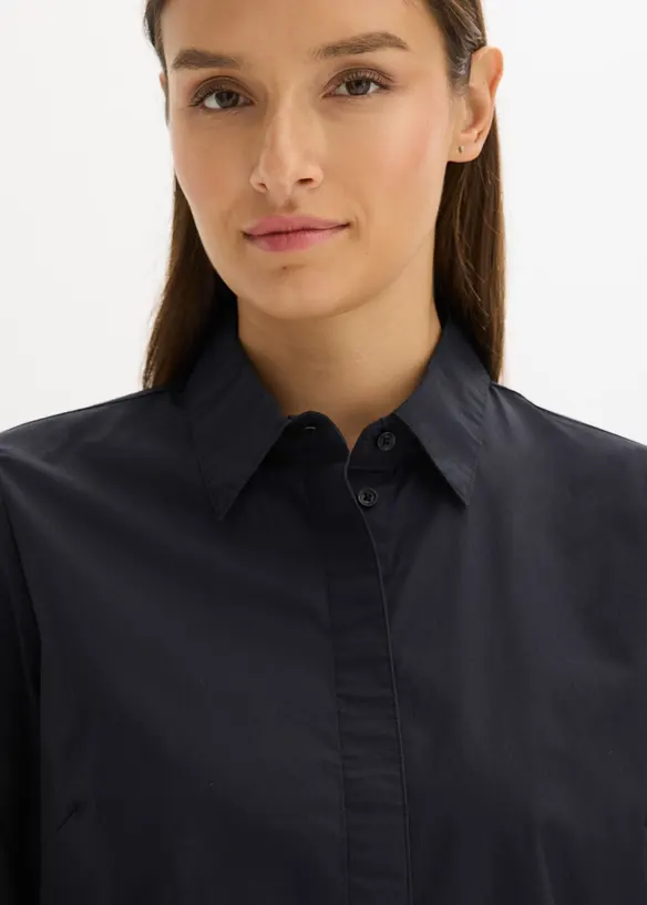 Abito chemisier in puro cotone, bonprix