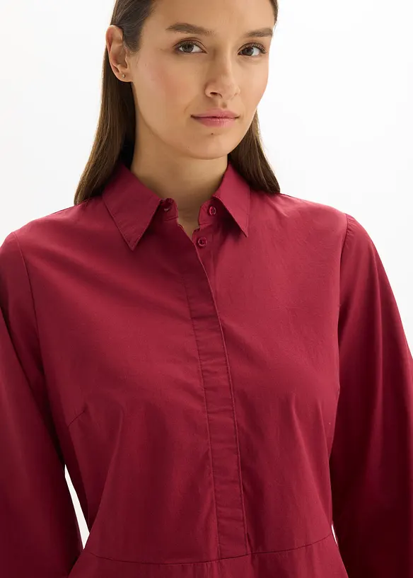 Abito chemisier in puro cotone, bonprix