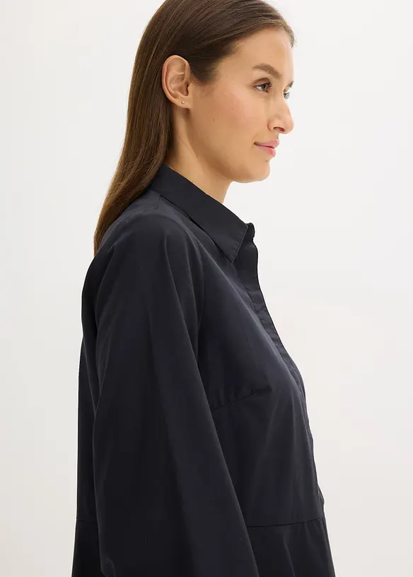 Abito chemisier in puro cotone, bonprix