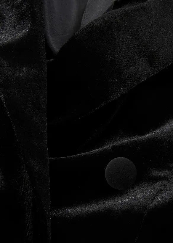 Blazer in velluto morbido, bonprix