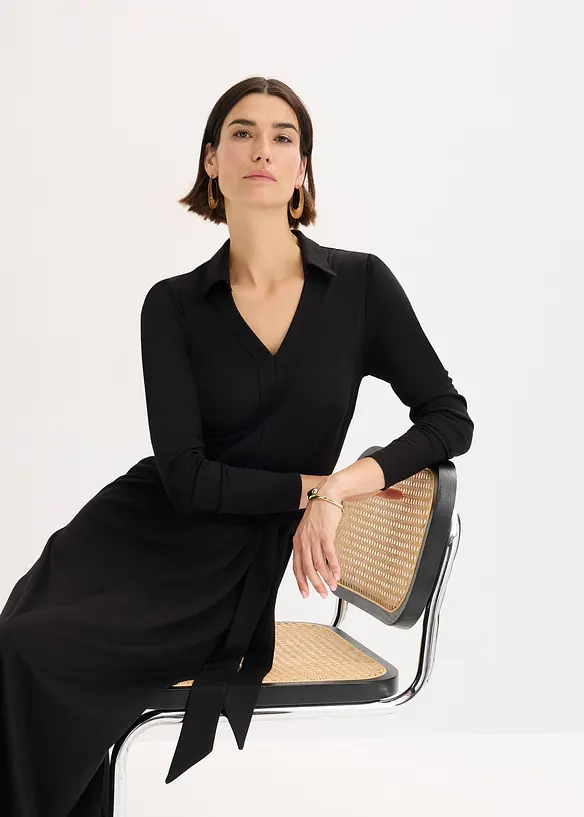 Abito chemisier con viscosa, bonprix