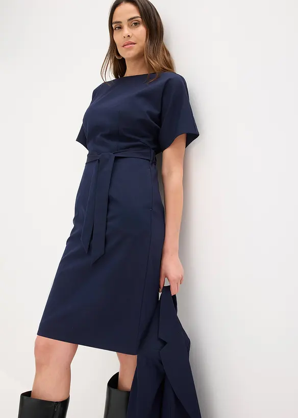 Abito a tubino con maniche ad aletta, bonprix