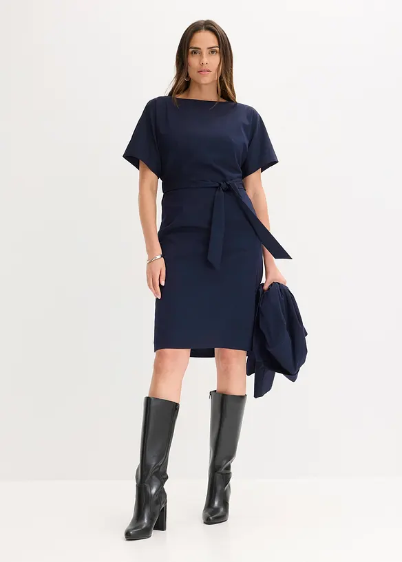 Abito a tubino con maniche ad aletta, bonprix