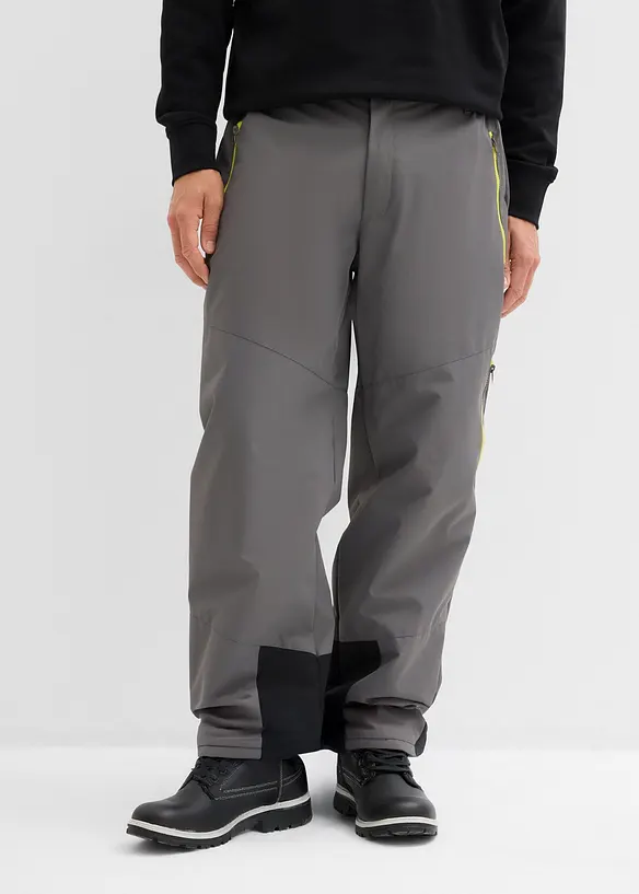 Pantaloni termici idrorepellenti, regular fit, bonprix