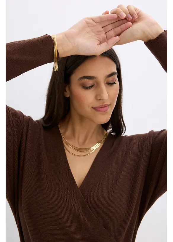 Abito in mesh, bonprix