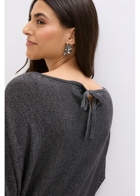 Abito fluente in maglia misto viscosa, bonprix