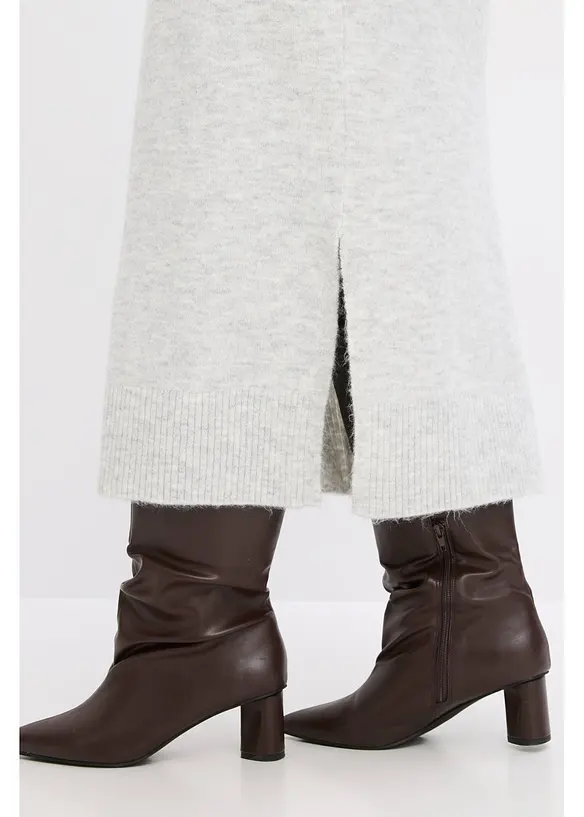Abito midi in maglia oversize, bonprix