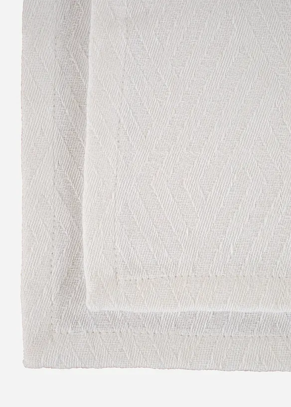 Tovagliette americane in cotone biologico pregiato (pacco da 2), bonprix