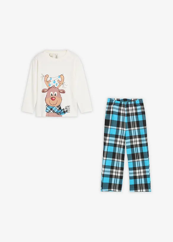 Pigiama in puro cotone biologico, bonprix