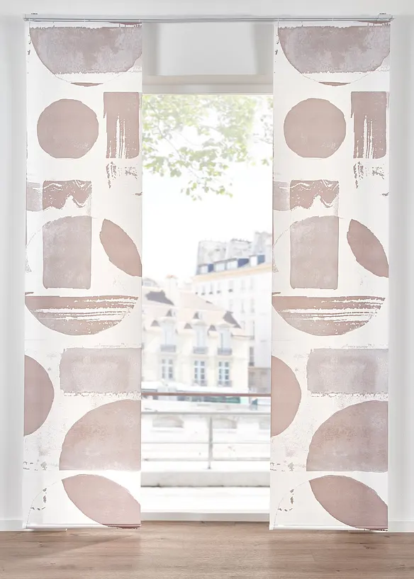 Tenda a pannello filtrante con fantasia (pacco da 1), bonprix