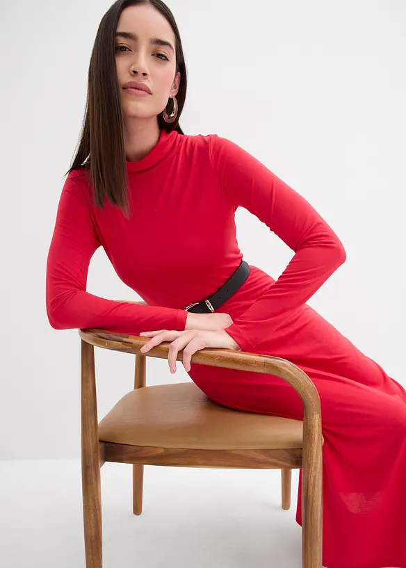 Abito in morbido jersey misto modal, bonprix