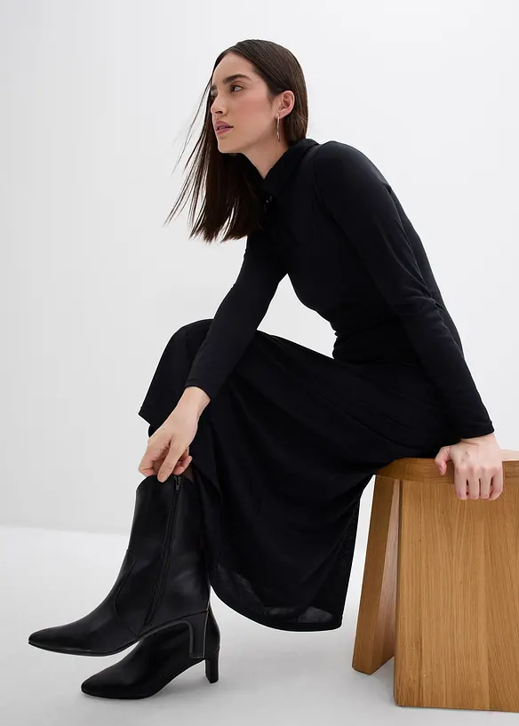 Abito in morbido jersey misto modal, bonprix