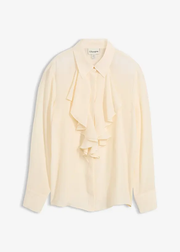 Blusa con seta, bonprix