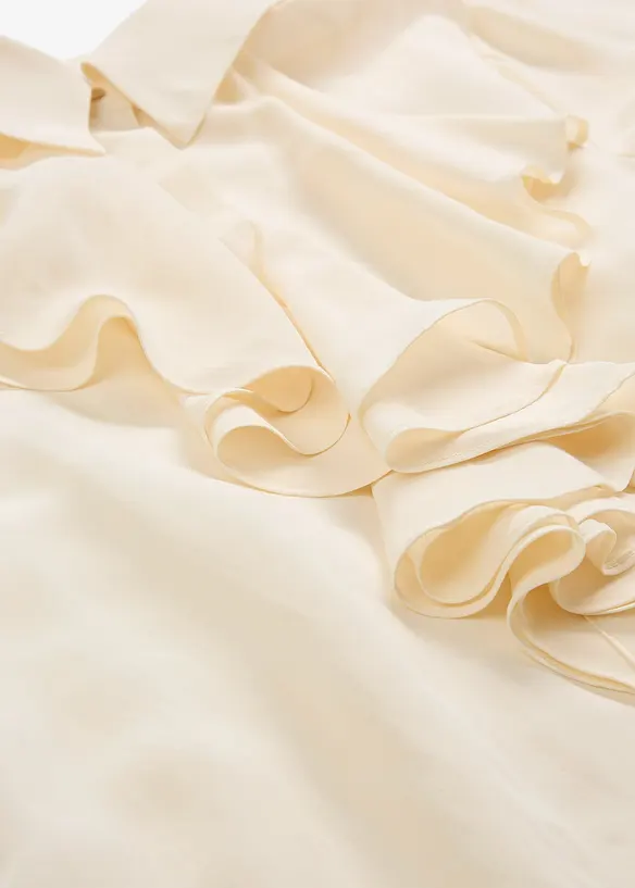 Blusa con seta, bonprix