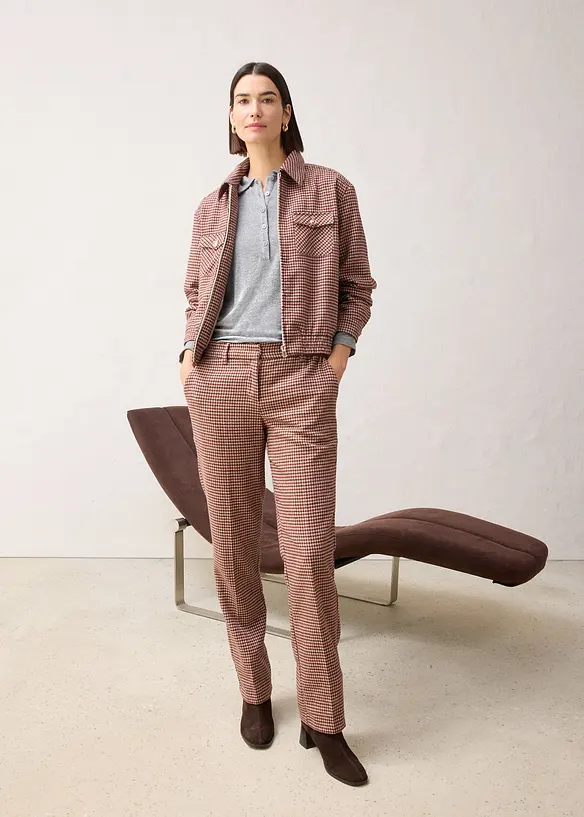 Polo con percentuale di lana, bonprix