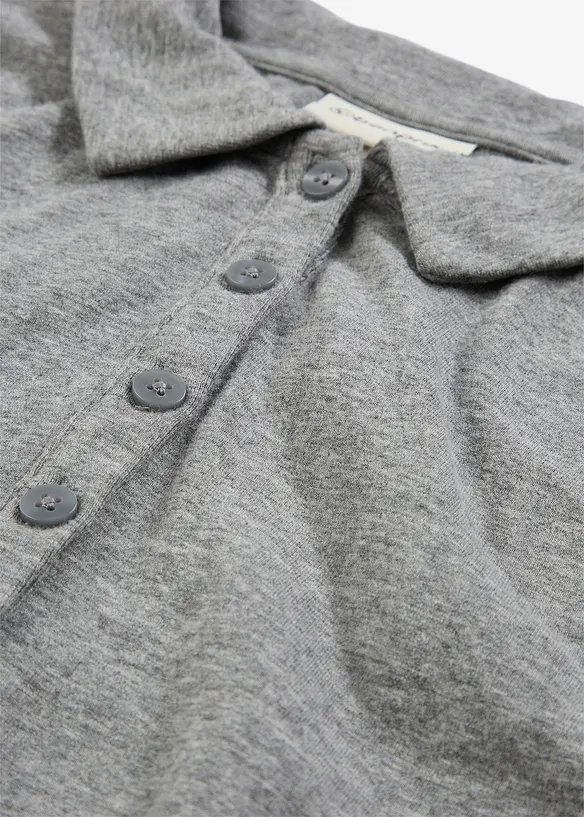 Polo con percentuale di lana, bonprix