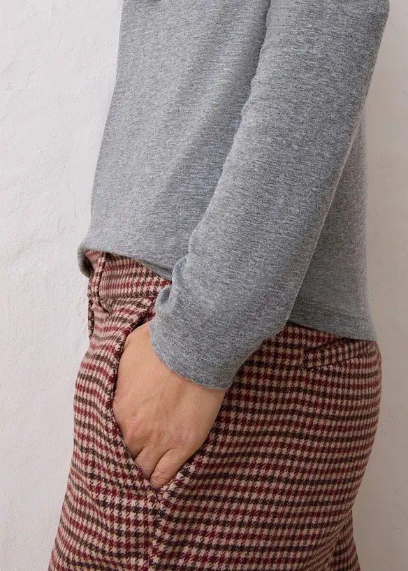 Polo con percentuale di lana, bonprix