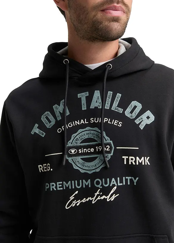 Felpa Tom Tailor con cappuccio, Tom Tailor