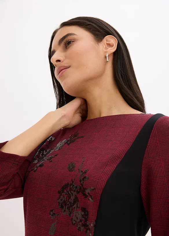 Abito a tubino con paillettes, bonprix