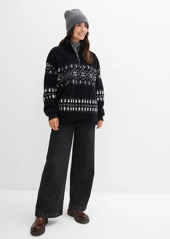 Pile effetto peluche, bonprix