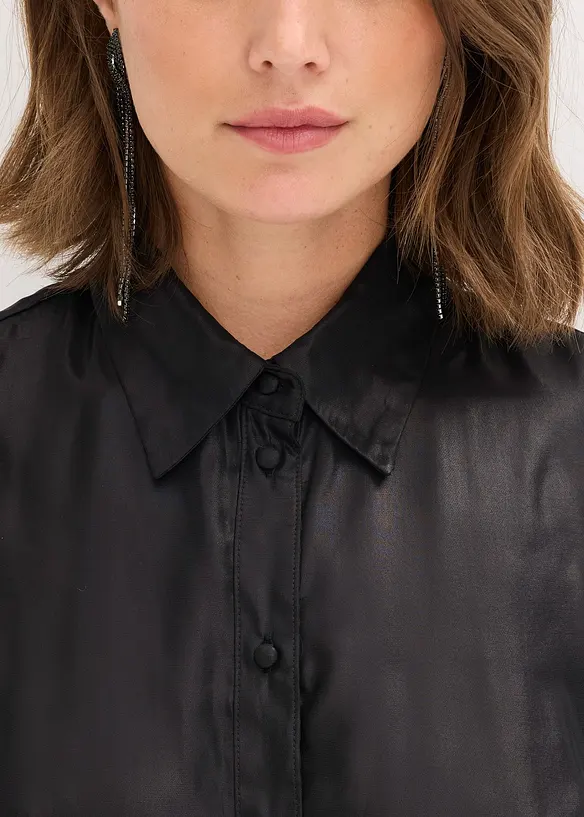 Camicetta in satin lucido, bonprix