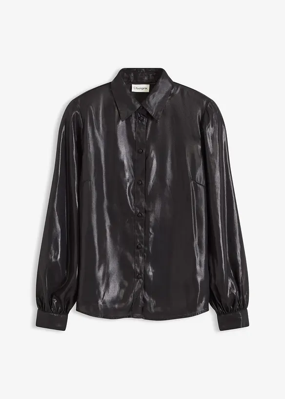 Camicetta in satin lucido, bonprix