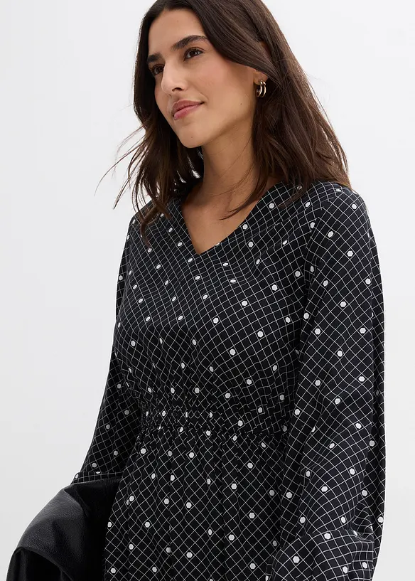 Abito lungo in viscosa fluente, bonprix