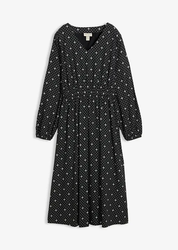 Abito lungo in viscosa fluente, bonprix