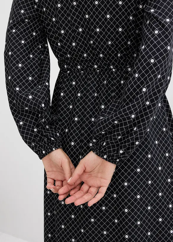 Abito lungo in viscosa fluente, bonprix