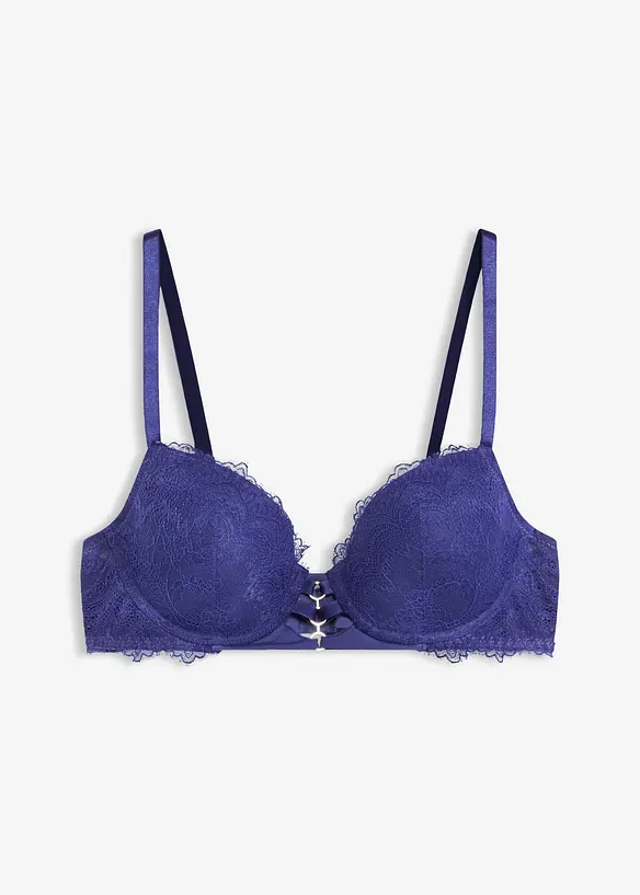 Reggiseno con coppe preformate e dettagli gioiello, bonprix
