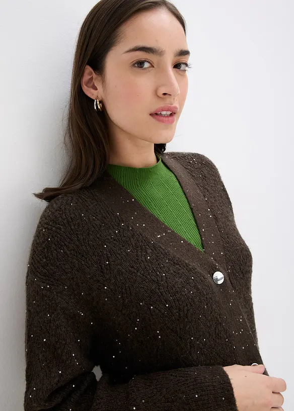 Cardigan traforato, bonprix