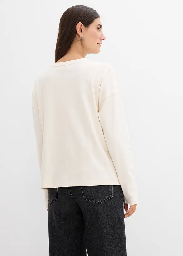 Maglia oversize in cotone, bonprix