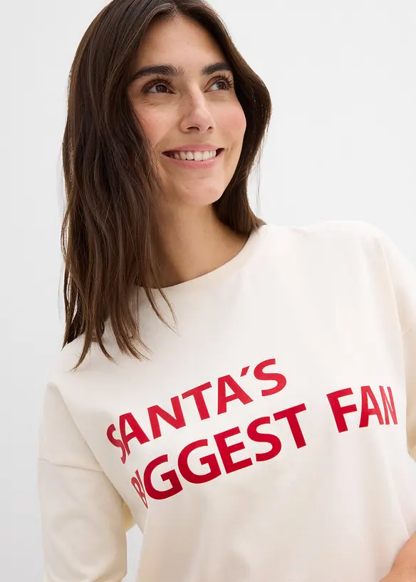 Maglia oversize in cotone, bonprix