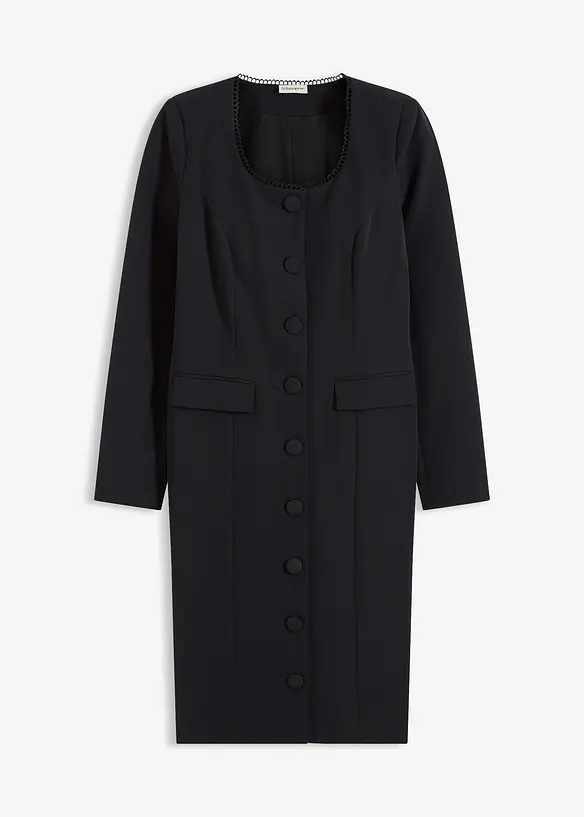 Abito blazer con finitura in pizzo, bonprix