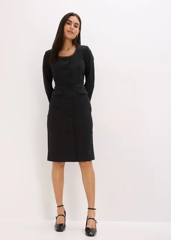 Abito blazer con finitura in pizzo, bonprix