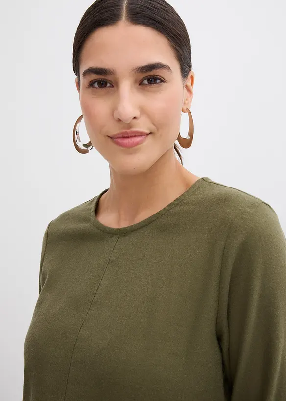 Abito in flanella di puro cotone, bonprix