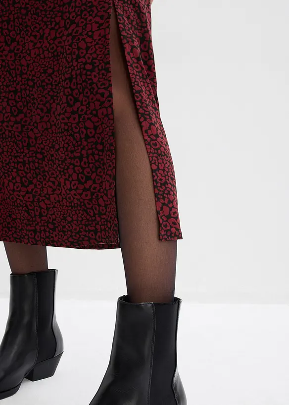 Gonna midi in viscosa fluente, bonprix