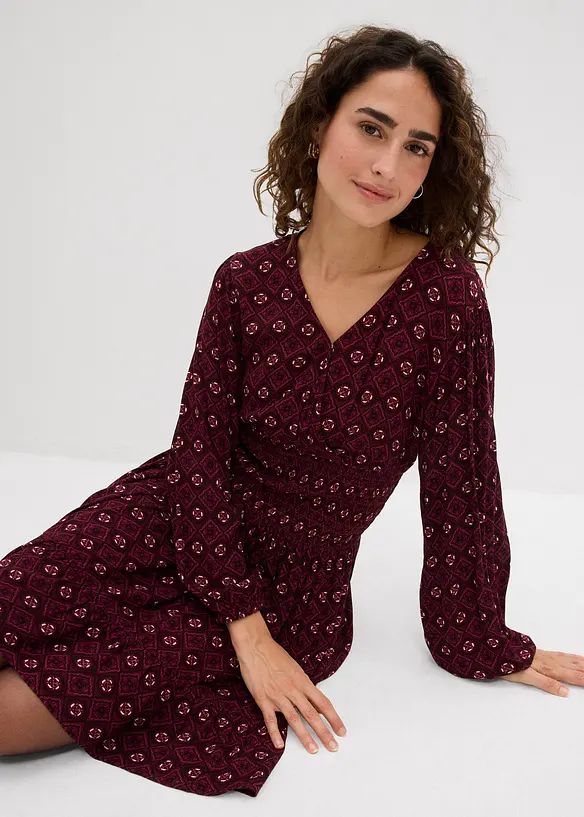 Miniabito in viscosa fluente, bonprix