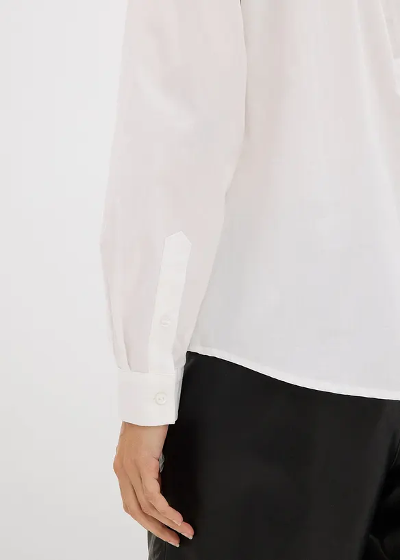 Camicia oversize con tasca a contrasto, bonprix